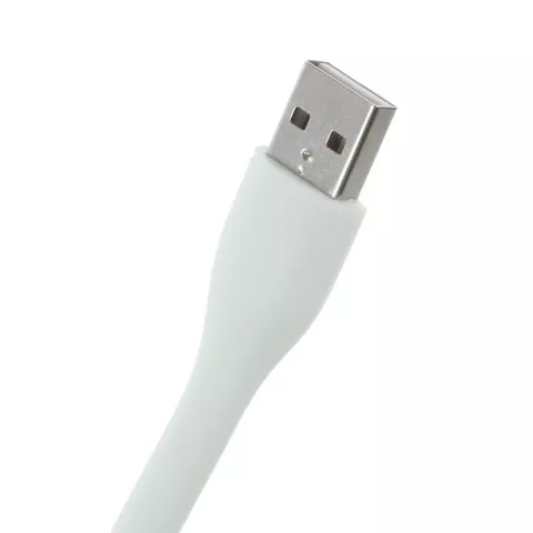 Lampe LED USB 2.0 portable, flexible, gadget de bureau portable, lampe blanche