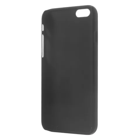 Coque triangulaire en aluminium compatible avec iPhone 6 Plus / 6s Plus Coque rigide noire Coque triangulaire