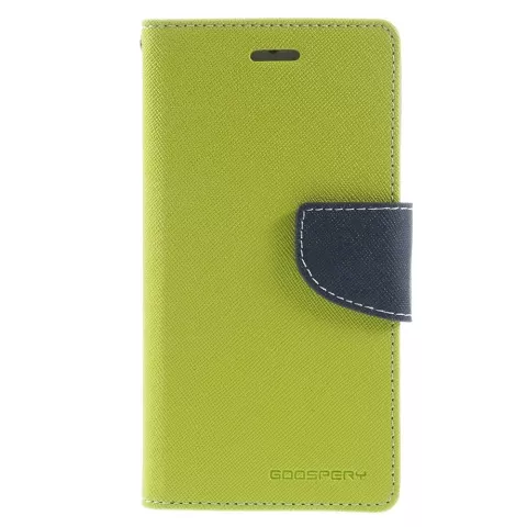 Housse de biblioth&egrave;que portefeuille vert Mercury Goospery d&#039;origine adapt&eacute;e au portefeuille en cuir iPhone 6 6s