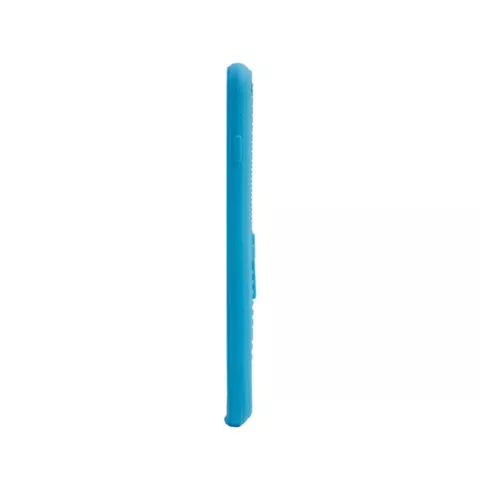 &Eacute;tui robuste avec fermeture &eacute;clair imitation compatible avec iPhone 6 6s &Eacute;tui en silicone bleu
