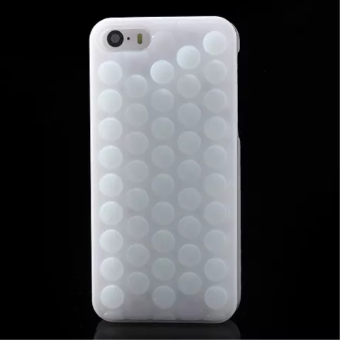 &Eacute;tui en silicone en plastique &agrave; bulles compatible avec iPhone 5 5s SE 2016 &Eacute;tui &agrave; bulles