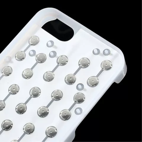 &Eacute;tui en silicone en plastique &agrave; bulles compatible avec iPhone 5 5s SE 2016 &Eacute;tui &agrave; bulles