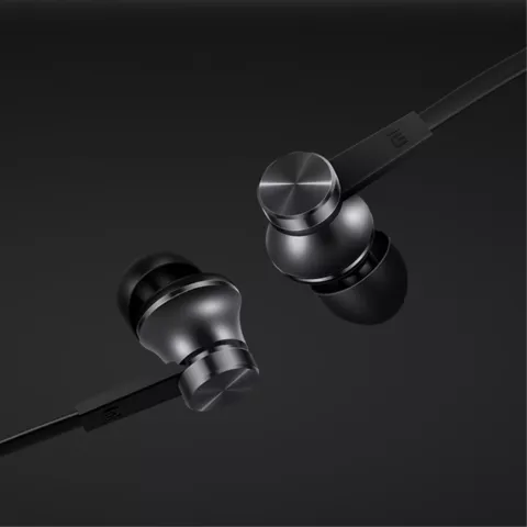 &Eacute;couteurs intra-auriculaires Xiaomi &Eacute;couteurs Micro et bouton noirs