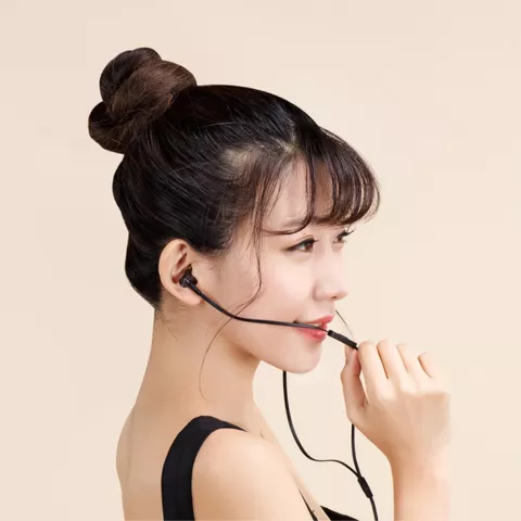 &Eacute;couteurs intra-auriculaires Xiaomi Noir Micro et bouton