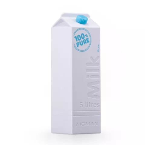 Momax iPower Milk Carton Powerbank - Batterie externe 5000mAh - Chargeur mobile