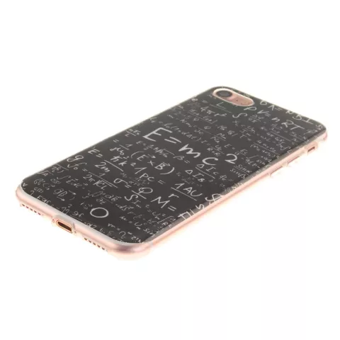 Coque en TPU pour formules physiques, &eacute;tui math&eacute;matique compatible avec iPhone 7 8 SE 2020 SE 2022 E=MC2