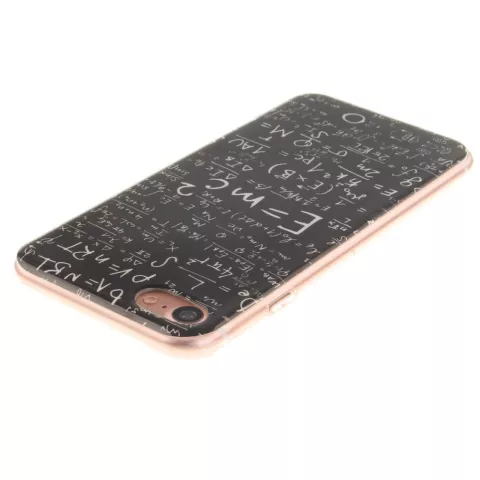 Coque en TPU pour formules physiques, &eacute;tui math&eacute;matique compatible avec iPhone 7 8 SE 2020 SE 2022 E=MC2