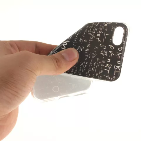 Coque en TPU pour formules physiques, &eacute;tui math&eacute;matique compatible avec iPhone 7 8 SE 2020 SE 2022 E=MC2