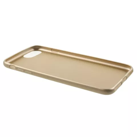 Coque dor&eacute;e compatible avec iPhone 7 Plus 8 Plus Coque rigide Coque dor&eacute;e