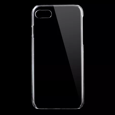 Coque rigide transparente compatible avec iPhone 7 8 SE 2020 SE 2022 Coque transparente robuste
