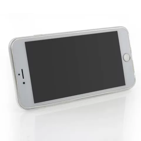 Coque rigide en pierre naturelle Gris-bleu compatible avec iPhone 6 Plus iPhone 6s Plus