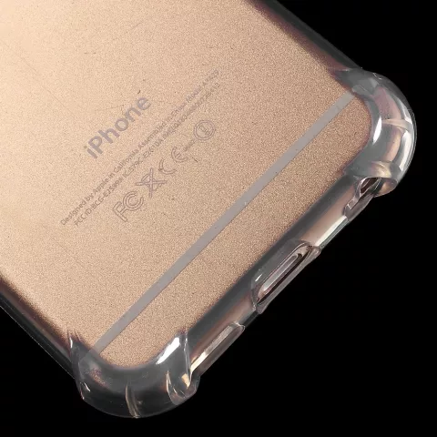 Coque en TPU tr&egrave;s robuste compatible avec iPhone 6 Plus 6s Plus Coque transparente