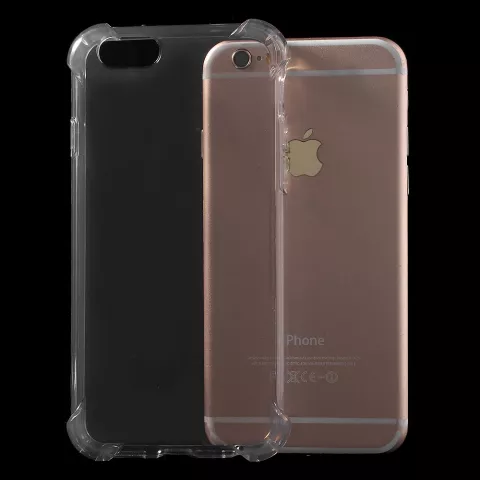 Coque en TPU tr&egrave;s robuste compatible avec iPhone 6 Plus 6s Plus Coque transparente
