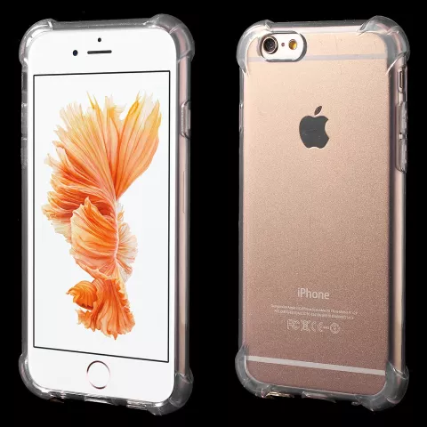 Coque en TPU tr&egrave;s robuste compatible avec iPhone 6 Plus 6s Plus Coque transparente