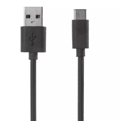 C&acirc;ble de chargement C&acirc;ble USB C vers USB A Couleur noire