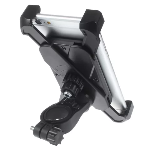 Support de v&eacute;lo universel compatible avec iPhone / Samsung Support de t&eacute;l&eacute;phone de v&eacute;lo r&eacute;glable - Noir