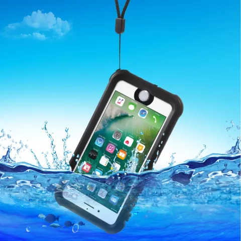 Coque &eacute;tanche compatible avec iPhone 7 Plus 8 Plus Housse &eacute;tanche IP68