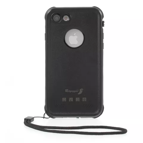 Coque &eacute;tanche compatible avec iPhone 7 8 SE 2020 SE 2022 IP68 coque &eacute;tanche noire