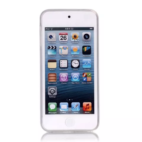 Marbre noir compatible avec iPod Touch 5 6 7 &eacute;tui en TPU &eacute;tui en marbre