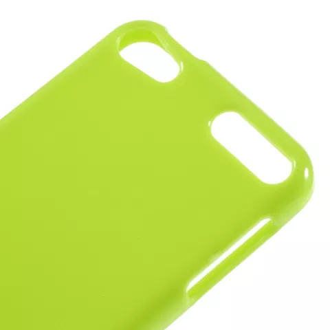 Coque en TPU verte adapt&eacute;e au iPod Touch 5 6 7 en silicone