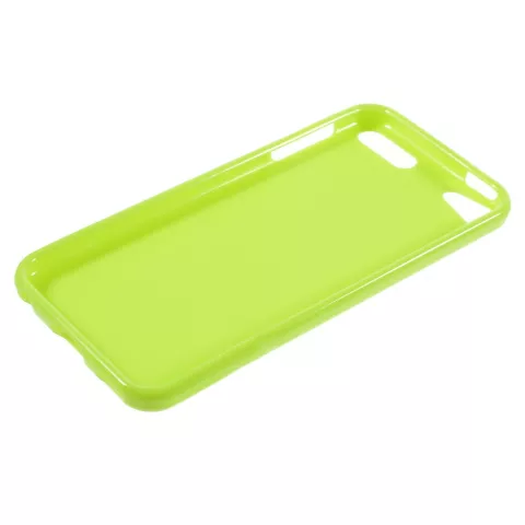 Coque en TPU verte adapt&eacute;e au iPod Touch 5 6 7 en silicone