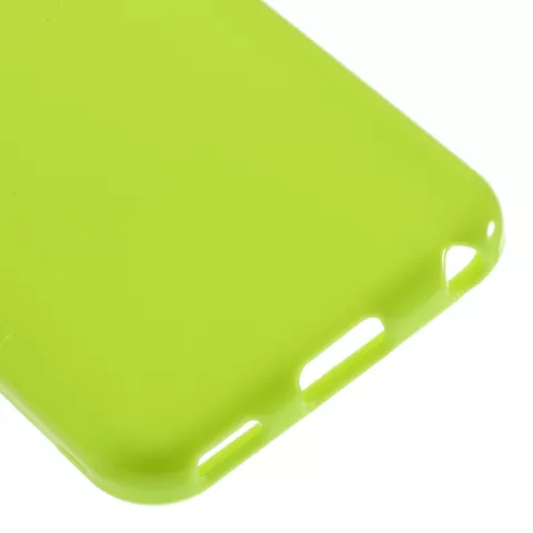 Coque en TPU verte adapt&eacute;e au iPod Touch 5 6 7 en silicone