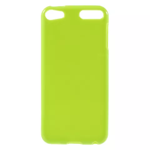 Coque en TPU verte adapt&eacute;e au iPod Touch 5 6 7 en silicone