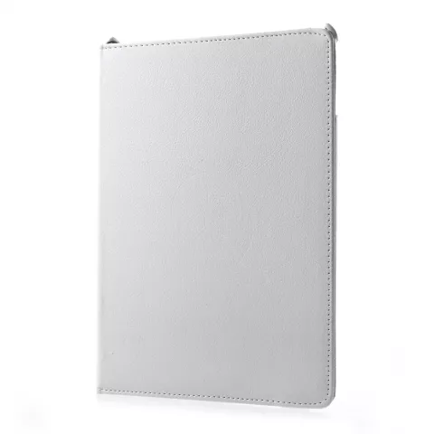 &Eacute;tui blanc compatible avec iPad 2017 2018, couvercle rotatif avec support