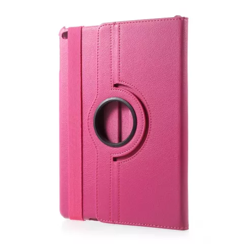 Rose compatible avec iPad 2017 2018, coque rotative, support