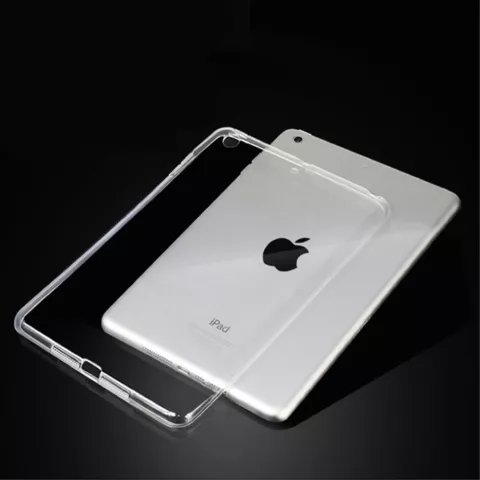 &Eacute;tui transparent compatible avec iPad 2017 2018, &eacute;tui transparent en TPU