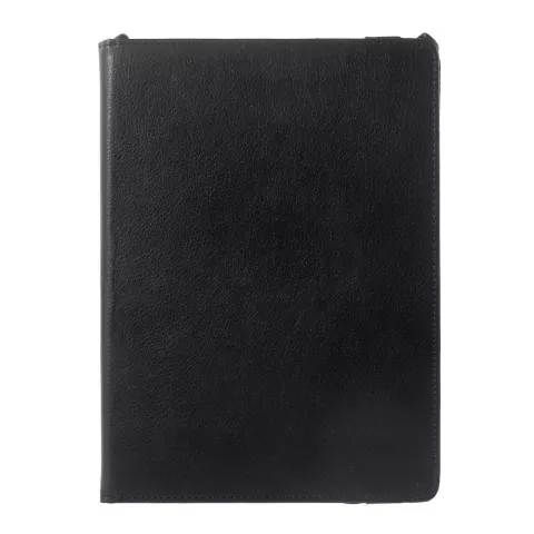 Coque iPad 2017 2018 Noire Housse Rotative Cuir Standard