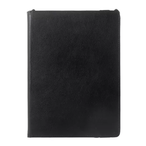 Noir compatible avec iPad 2017 2018, &eacute;tui rotatif en cuir standard