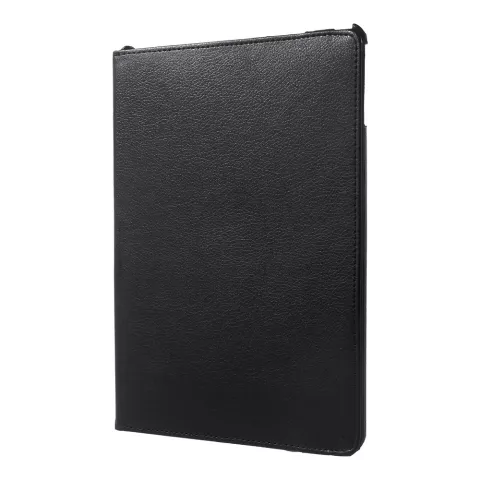 Coque iPad 2017 2018 Noire Housse Rotative Cuir Standard