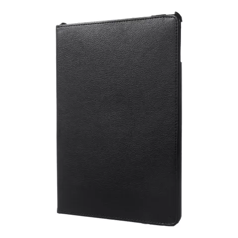 Noir compatible avec iPad 2017 2018, &eacute;tui rotatif en cuir standard