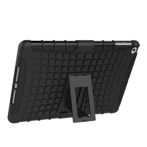 Survivant noir compatible avec iPad 2017 2018, coque standard