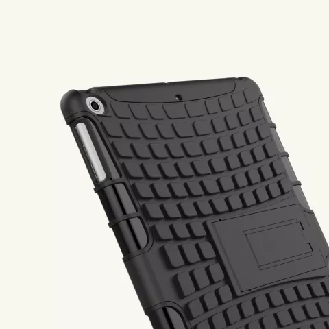 Survivant noir compatible avec iPad 2017 2018, coque standard