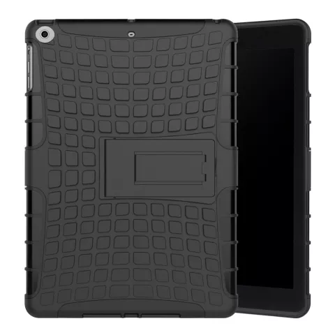 Survivant noir compatible avec iPad 2017 2018, coque standard