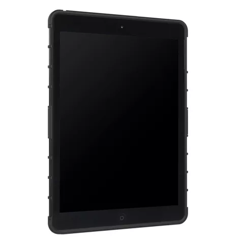Survivant noir compatible avec iPad 2017 2018, coque standard