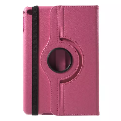 &Eacute;tui rotatif en cuir rose compatible avec iPad mini 4 et &agrave; l&#039;iPad mini 5 (2019)