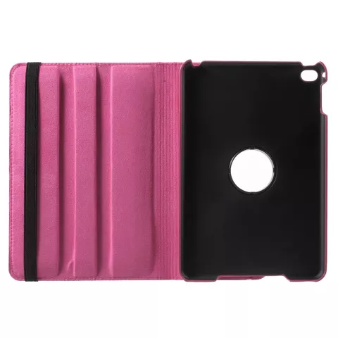 Housse en cuir rose pour iPad mini 4 et iPad mini 5 (2019)