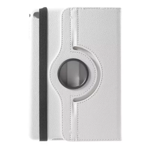 &Eacute;tui rotatif en cuir blanc pour iPad mini 4 et iPad mini 5 (2019)