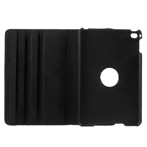 &Eacute;tui rotatif en cuir noir pour iPad mini 4 et iPad mini 5 (2019)