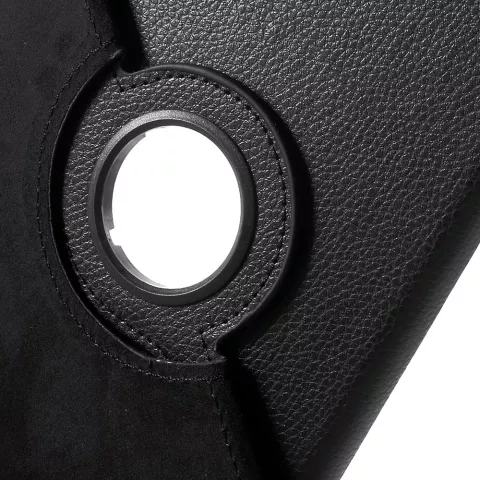 &Eacute;tui rotatif en cuir noir compatible avec iPad mini 4 et &agrave; l&#039;iPad mini 5 (2019)