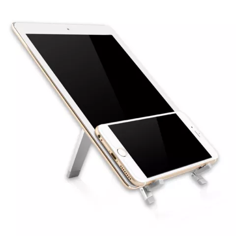 Support de tablette universel en aluminium pliable adapt&eacute; au tr&eacute;pied iPad