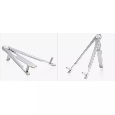 Support de tablette universel en aluminium pliable adapt&eacute; au tr&eacute;pied iPad