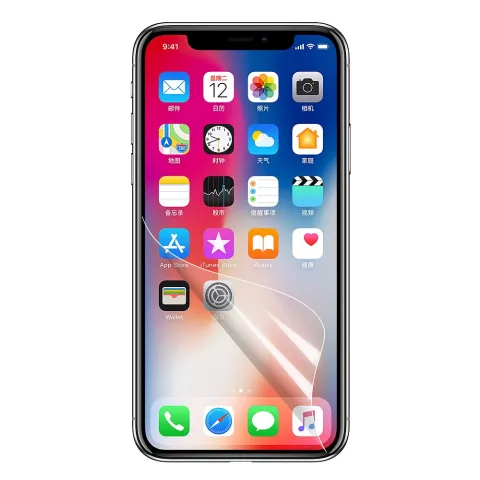 Protecteur d&#039;&eacute;cran iPhone X XS 11 Pro Screenguard Film de protection