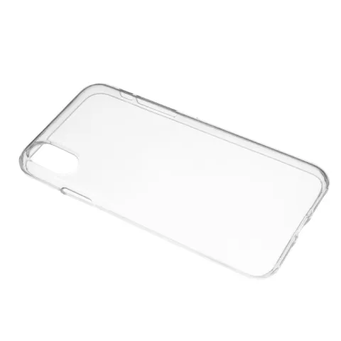 Coque en TPU transparente compatible avec iPhone X XS