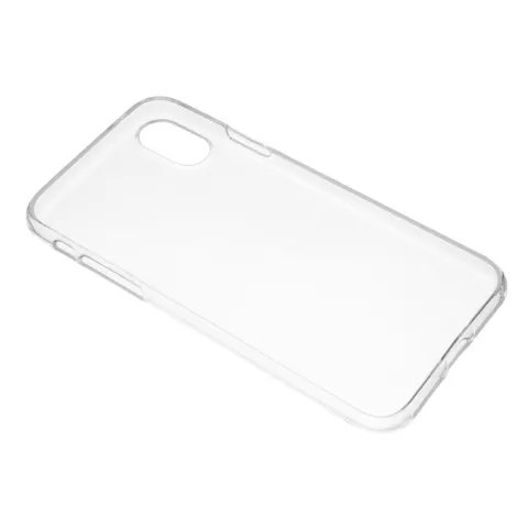 Coque en TPU transparente compatible avec iPhone X XS