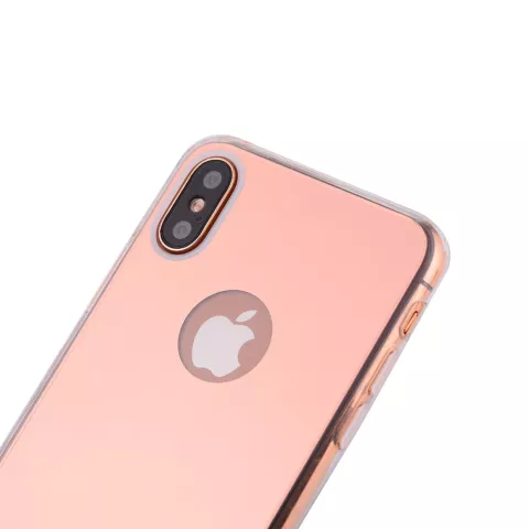 Miroir miroir la coque compatible avec iPhone X XS
