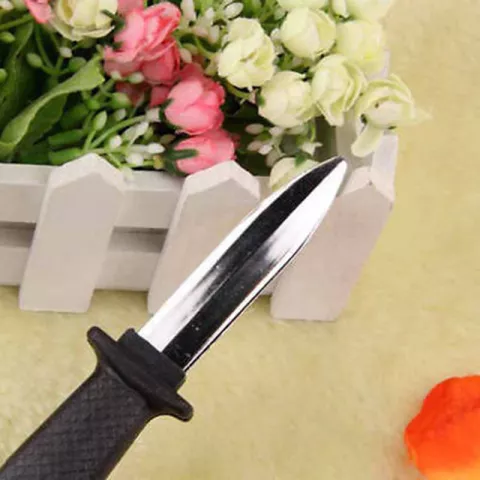 Couteau factice r&eacute;tractable fausse dague en plastique